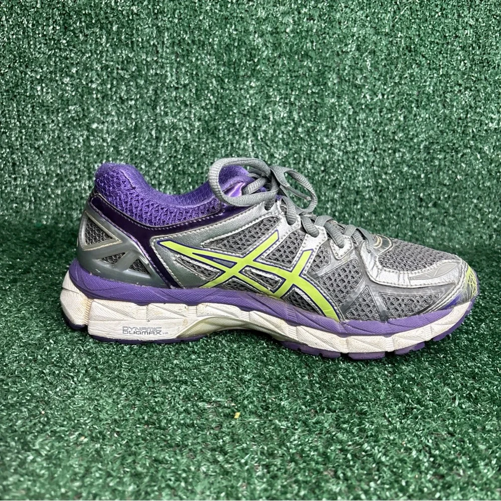 ASICS GEL-Kayano 21 VTG Shoes Womans Size 7.5 Purple Grape Road Running Sneakers - Picture 6 of 12